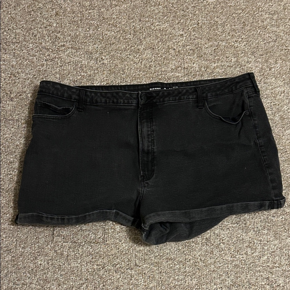 Old Navy Black Jean Shorts